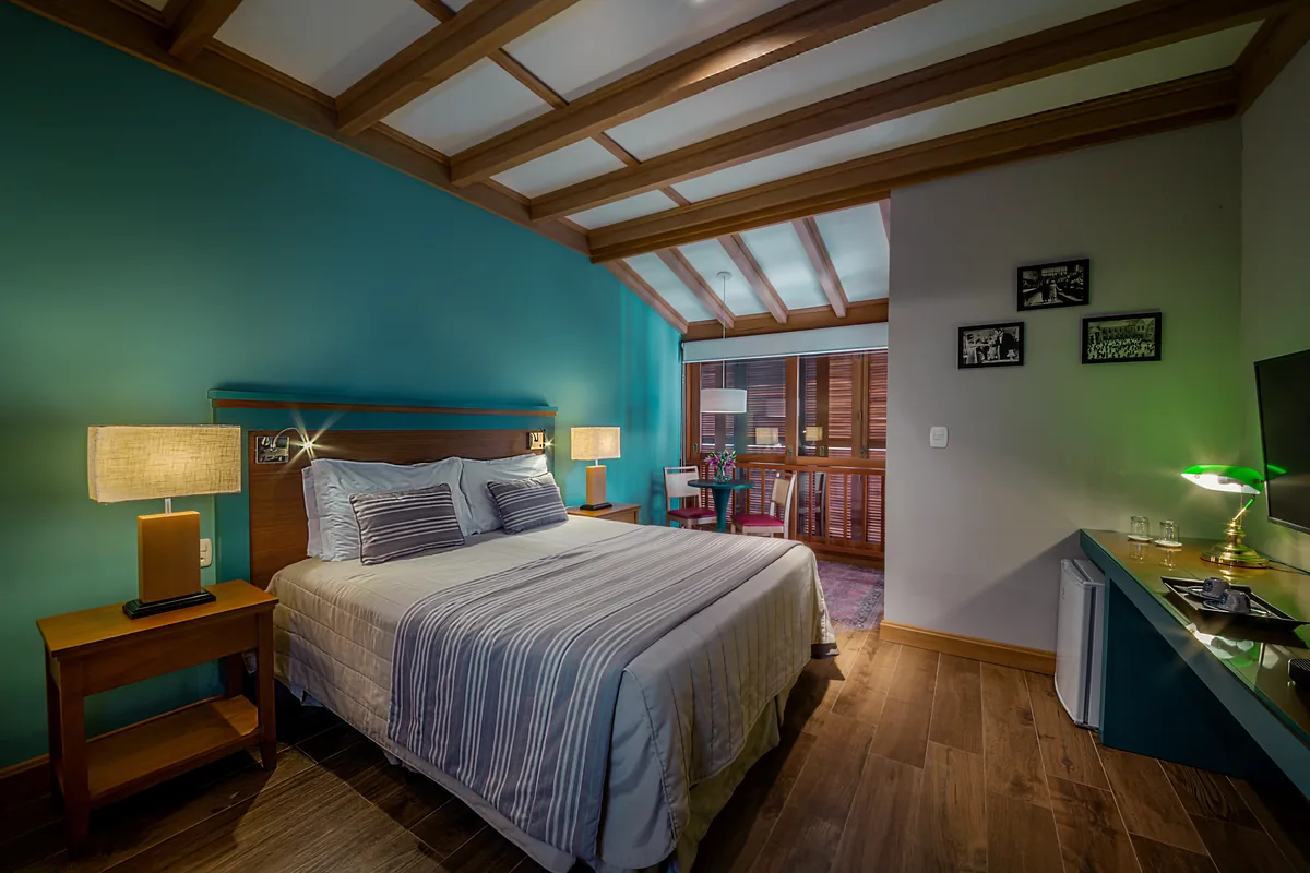 Quarto Deluxe — Hotel Britânico, 28 m²
